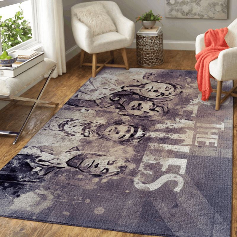 The Beatles Vintage Smog Teppich, Teppiche - Outdoor Teppich, Teppich Wohnzimmer, Küchenteppich, Kinderzimmer, Modern