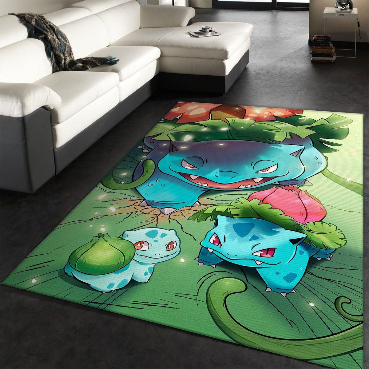 Venusaur Pokemon teppich, teppiche - Pokémon outdoor teppich, teppich wohnzimmer , Küchenteppich, kinderzimmer, modern