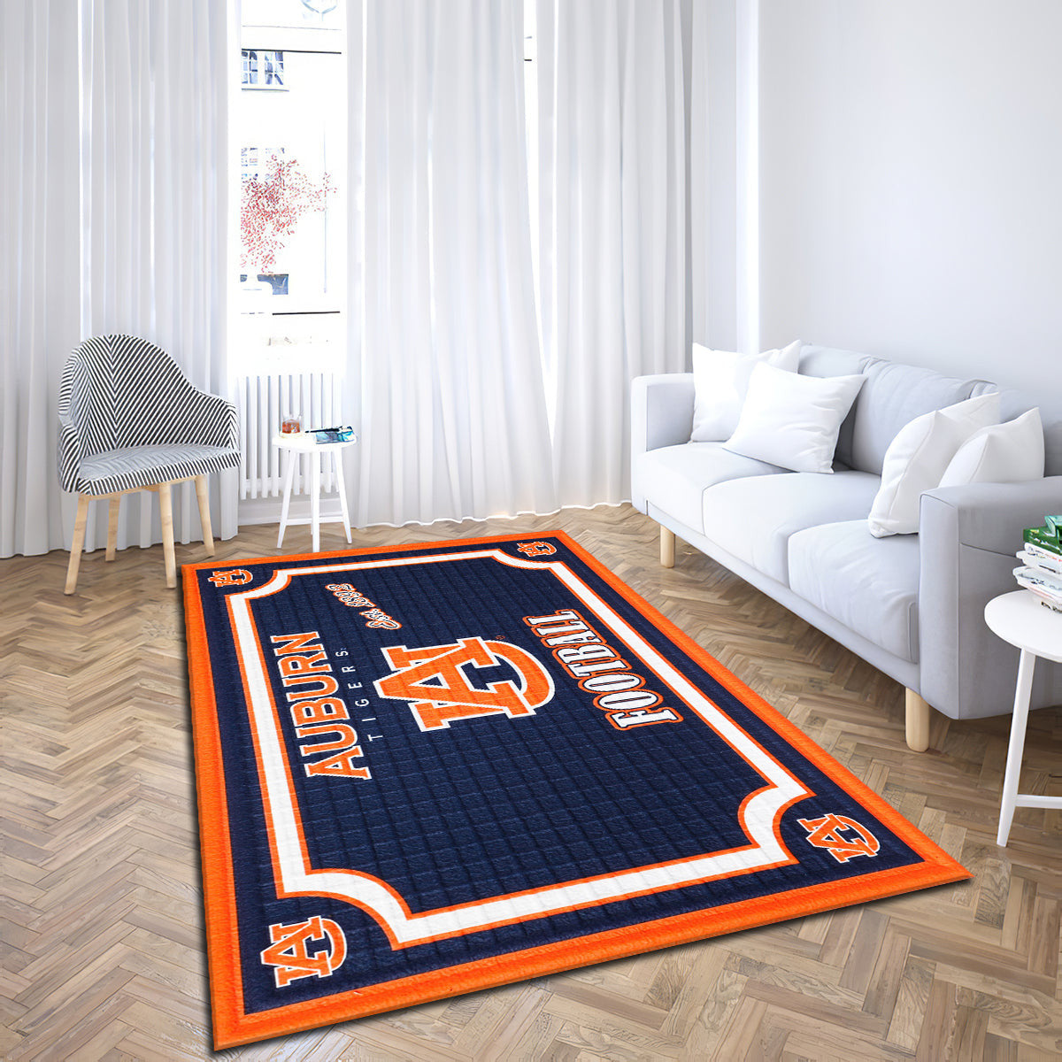 Auburn Tigers Embossed teppich, teppiche - kastanienbraune Tiger geprägt outdoor teppich, teppich wohnzimmer , Küchenteppich, kinderzimmer, modern