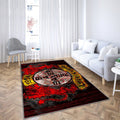 Bayer 04 Leverkusen Fc Teppich, Teppiche - Verbranntes Logo Outdoor Teppich, Teppich Wohnzimmer, Küchenteppich, Kinderzimmer, Modern