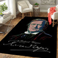Wagner Colorful Portrait Music Art Teppich, Teppiche - Outdoor Teppich, Teppich Wohnzimmer, Küchenteppich, Kinderzimmer, Modern