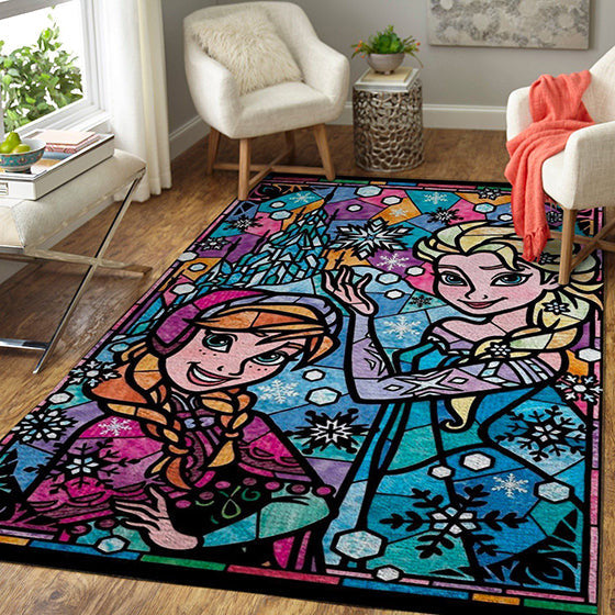Elsa Anna Frozen Disney Princess teppich, teppiche - outdoor teppich, teppich wohnzimmer, Küchenteppich, kinderzimmer, modern