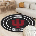 Indiana Hooisers Hockey Puck Teppich Rund, Teppiche - Outdoor Teppich Rund, Teppich Wohnzimmer, Carpet, Rug