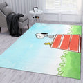 Snoopy Ver4 Teppich, Teppiche - Outdoor Teppich, Teppich Wohnzimmer, Küchenteppich, Kinderzimmer, Modern