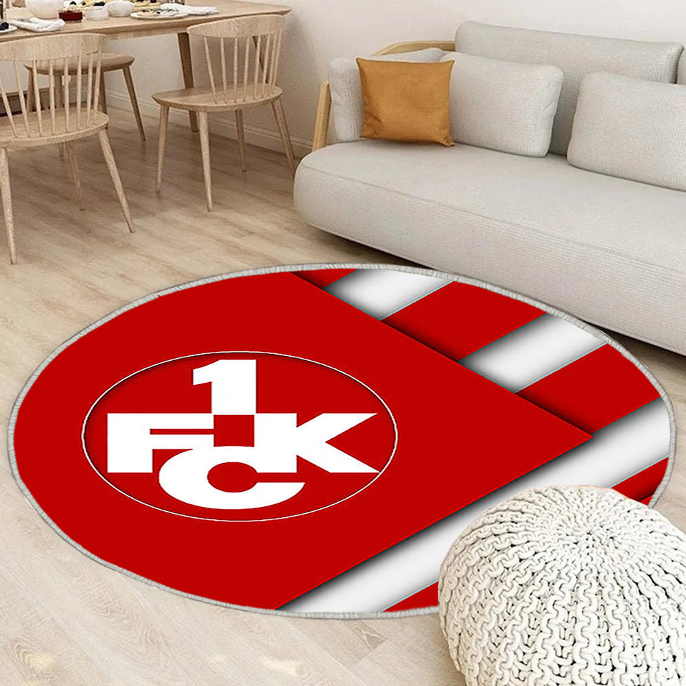 Fc Kaiserslautern Teppich Rund, Teppiche - Deutscher Fußballverein Outdoor Teppich Rund, Material Design Teppich Wohnzimmer, Carpet, Rug