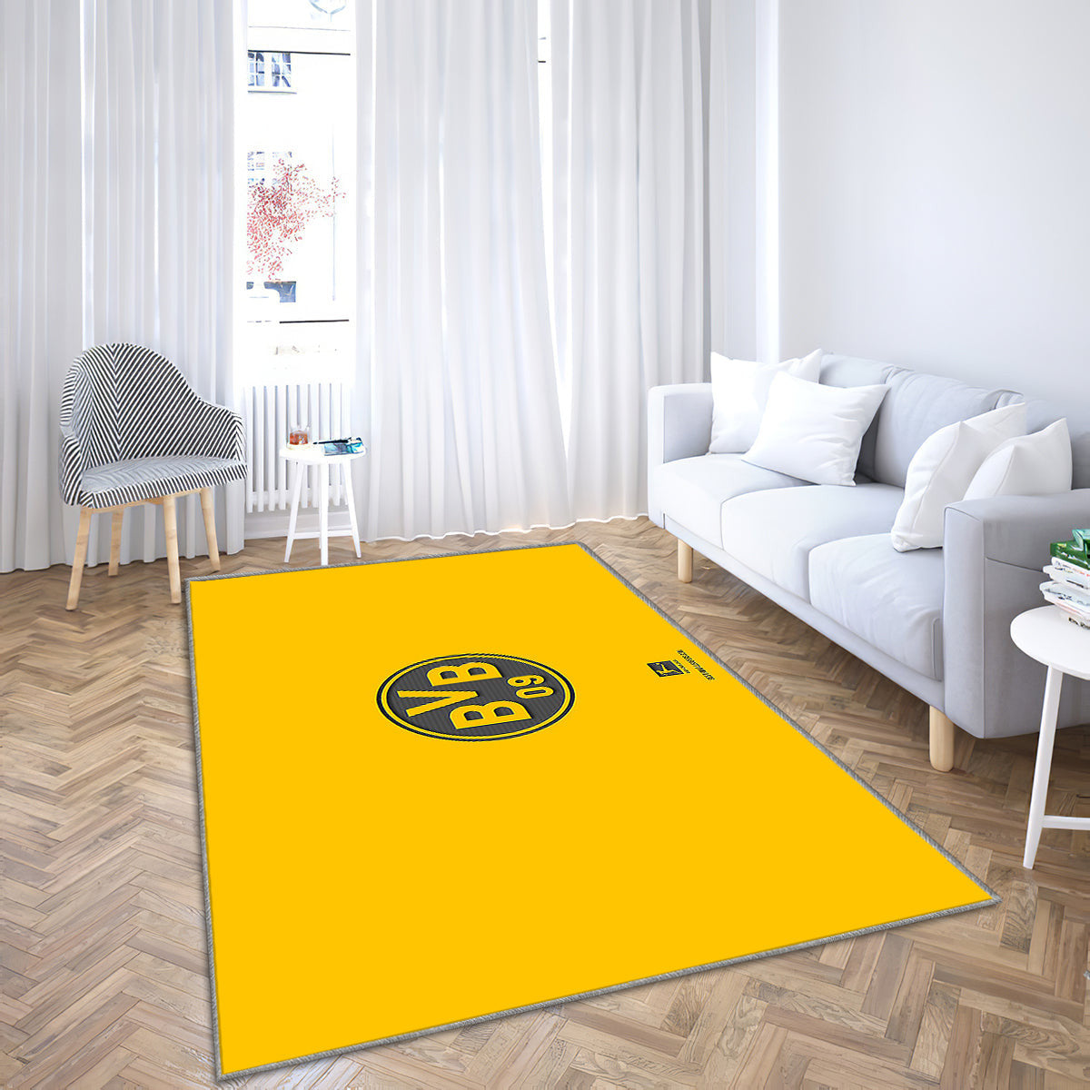 Borussia Dortmund Teppich, Teppiche - Gelb Outdoor Teppich, Teppich Wohnzimmer, Küchenteppich, Kinderzimmer, Modern