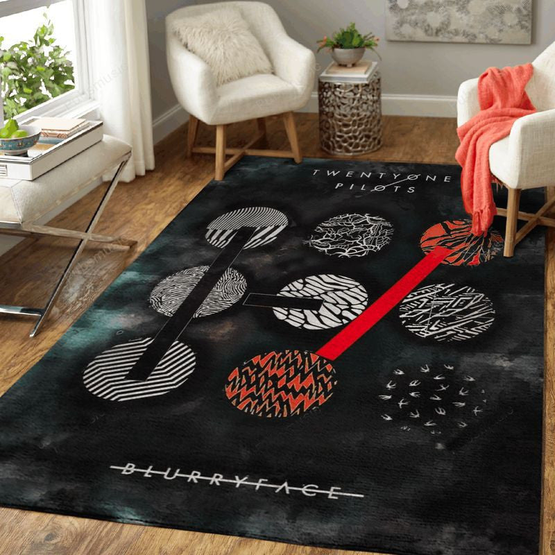 Twntyoneplts Music Art Teppich, Teppiche - Outdoor Teppich, Teppich Wohnzimmer, Küchenteppich, Kinderzimmer, Modern