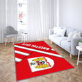 Bristol City Fc Teppich, Teppiche - Logo Rote Abstraktion Outdoor Teppich, Teppich Wohnzimmer, Küchenteppich, Kinderzimmer, Modern