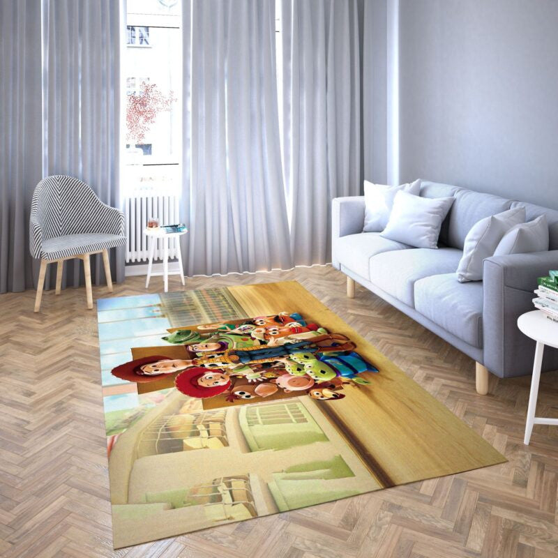 Toy Story 38 Teppich, Teppiche - Outdoor Teppich, Teppich Wohnzimmer, Küchenteppich, Kinderzimmer, Modern