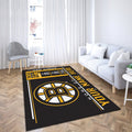 Boston Bruins teppich, teppiche - outdoor teppich, teppich wohnzimmer , Küchenteppich, kinderzimmer, modern