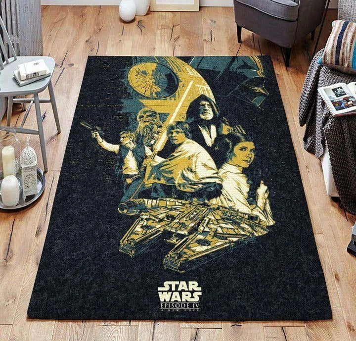 Star Wars Superhelden Filmee Teppich, Teppiche - Outdoor Teppich, Teppich Wohnzimmer, Küchenteppich, Kinderzimmer, Modern
