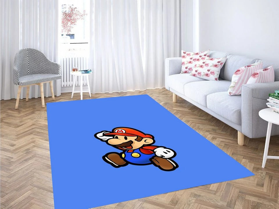 Super Mario Run E Teppich, Teppiche - Outdoor Teppich, Teppich Wohnzimmer, Küchenteppich, Kinderzimmer, Modern