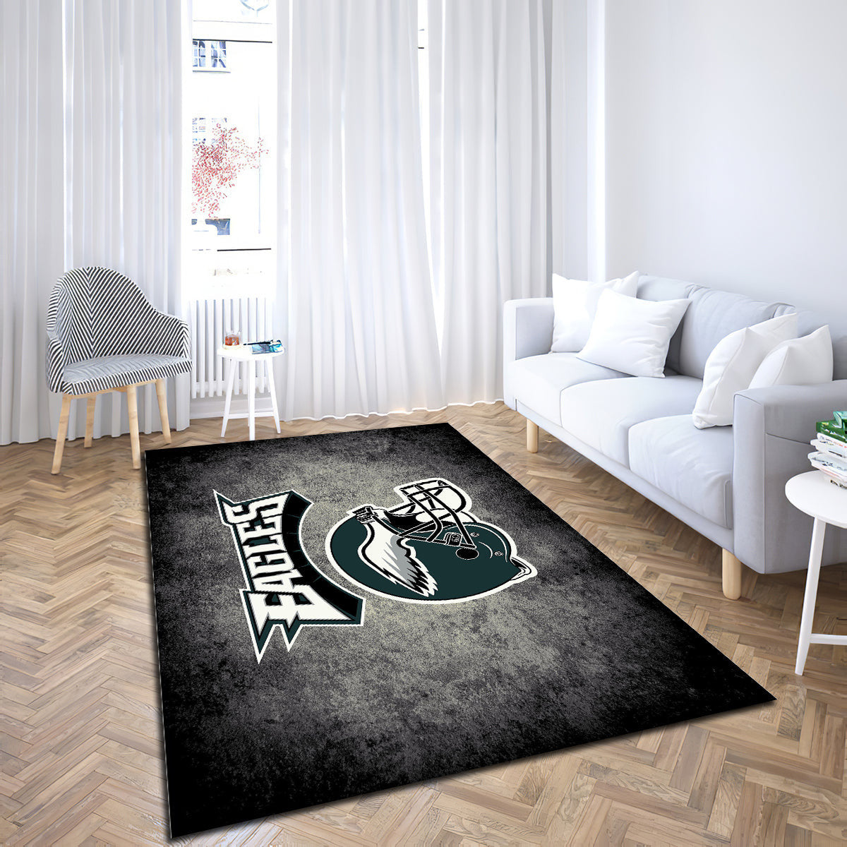 Philadelphia Eagles Imperial Distressed teppich, teppiche - verzweifelt outdoor teppich, teppich wohnzimmer , Küchenteppich, kinderzimmer, modern