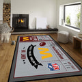 Washington Football teppich, teppiche - Fußball outdoor teppich, teppich wohnzimmer , Küchenteppich, kinderzimmer, modern