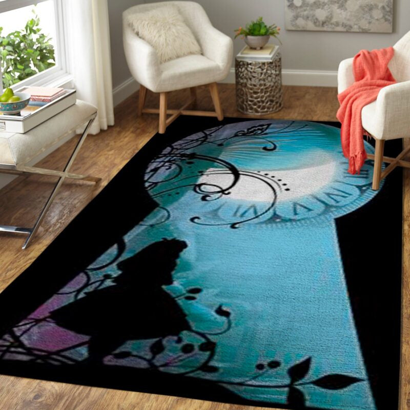 Alice Im Wunderland Teppich, Teppiche - Outdoor Teppich, Teppich Wohnzimmer, Küchenteppich, Kinderzimmer, Modern
