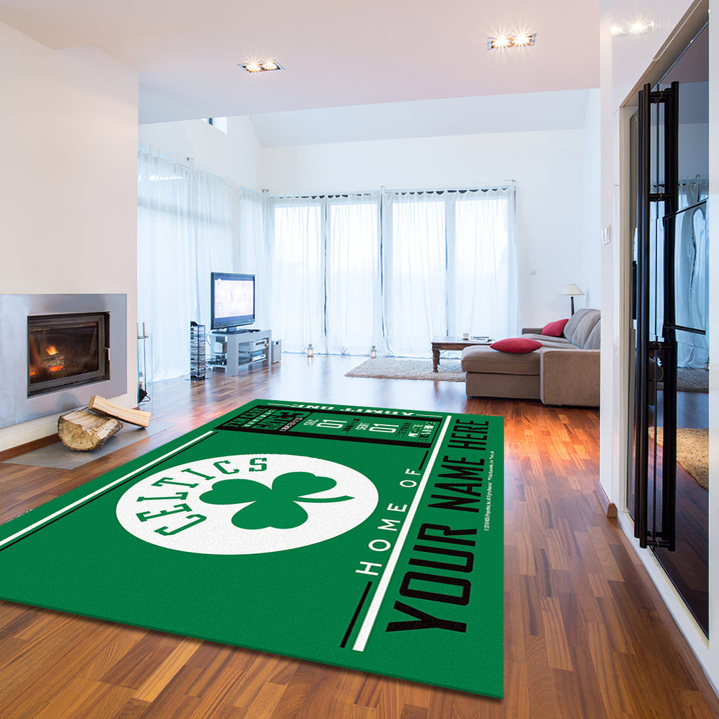 Boston Celtics teppich, teppiche - outdoor teppich, teppich wohnzimmer , Küchenteppich, kinderzimmer, modern