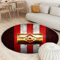 Hamburger Fc Teppich Rund, Teppiche - Golden Outdoor Teppich Rund, Bundesliga 2 Teppich Wohnzimmer, Carpet, Rug