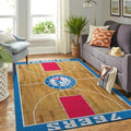Philadelphia 76Ers teppich, teppiche - outdoor teppich, teppich wohnzimmer , Küchenteppich, kinderzimmer, modern