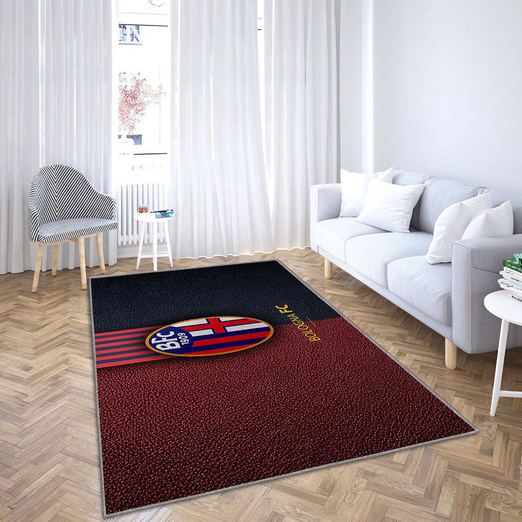 Bologna Fc Italian Football Club Teppich, Teppiche - Serie A Outdoor Teppich, Teppich Wohnzimmer, Küchenteppich, Kinderzimmer, Modern
