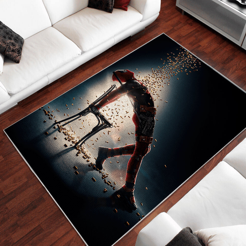 Deadpool teppich, teppiche - outdoor teppich, teppich wohnzimmer, Küchenteppich, kinderzimmer, modern