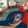Xxxtentacion American Rapper Hiphop Anniversary Pop Art Teppich, Teppiche - Outdoor Teppich, Teppich Wohnzimmer, Küchenteppich, Kinderzimmer, Modern