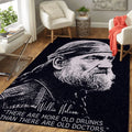 Willie Nelson American Quotes There Are More Old Drunks Art Teppich, Teppiche - Outdoor Teppich, Teppich Wohnzimmer, Küchenteppich, Kinderzimmer, Modern
