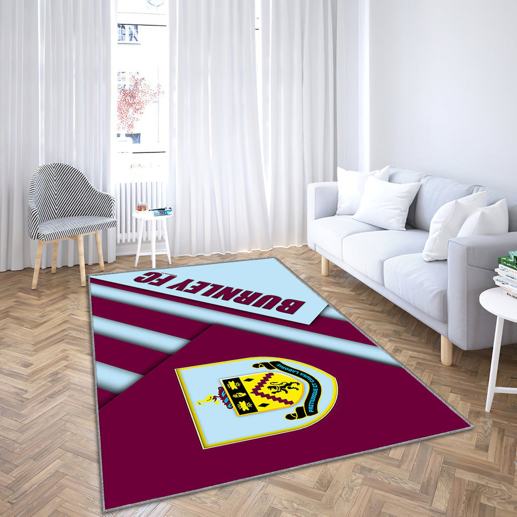 Burnley Fc Teppich, Teppiche - Logo-Materialdesign Outdoor Teppich, Teppich Wohnzimmer, Küchenteppich, Kinderzimmer, Modern