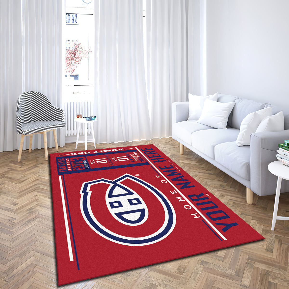 Montreal Canadiens teppich, teppiche - Montrealer Kanadier outdoor teppich, teppich wohnzimmer , Küchenteppich, kinderzimmer, modern