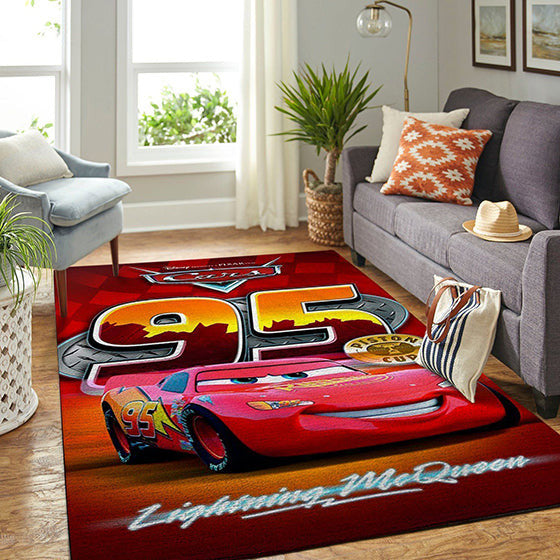 Lighting Mcqueen Disney Cars Disney Cartoons teppich, teppiche - outdoor teppich, teppich wohnzimmer, Küchenteppich, kinderzimmer, modern