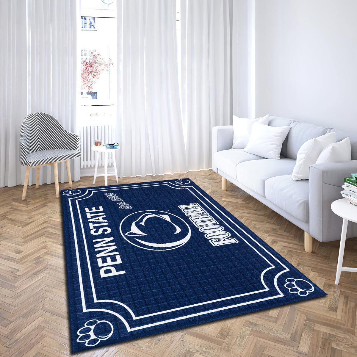 Penn State Nittany Lions Embossed teppich, teppiche - Löwen geprägt outdoor teppich, teppich wohnzimmer , Küchenteppich, kinderzimmer, modern