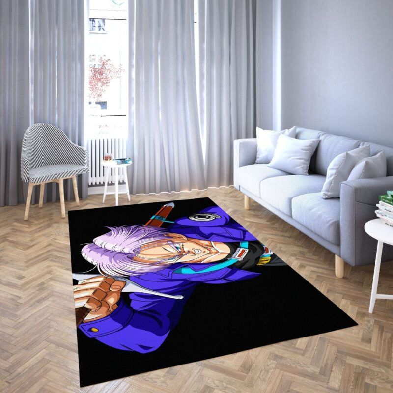 Trunks Von Dragon Ball Super Lieblings Karikatur 6 Teppich, Teppiche - Outdoor Teppich, Teppich Wohnzimmer, Küchenteppich, Kinderzimmer, Modern