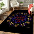 Music Pride Pride Mandalas Art teppich - Musik-Stolz-Stolz-Mandala-Kunst outdoor teppich, teppiche wohnzimmer , Küchenteppich, kinderzimmer, modern