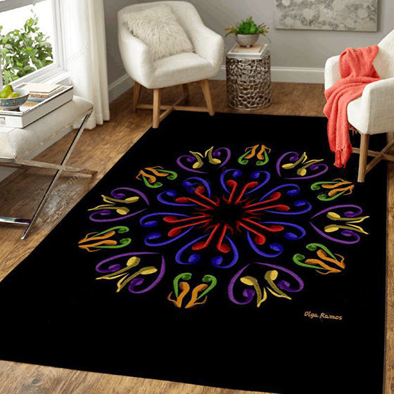 Music Pride Pride Mandalas Art teppich - Musik-Stolz-Stolz-Mandala-Kunst outdoor teppich, teppiche wohnzimmer , Küchenteppich, kinderzimmer, modern