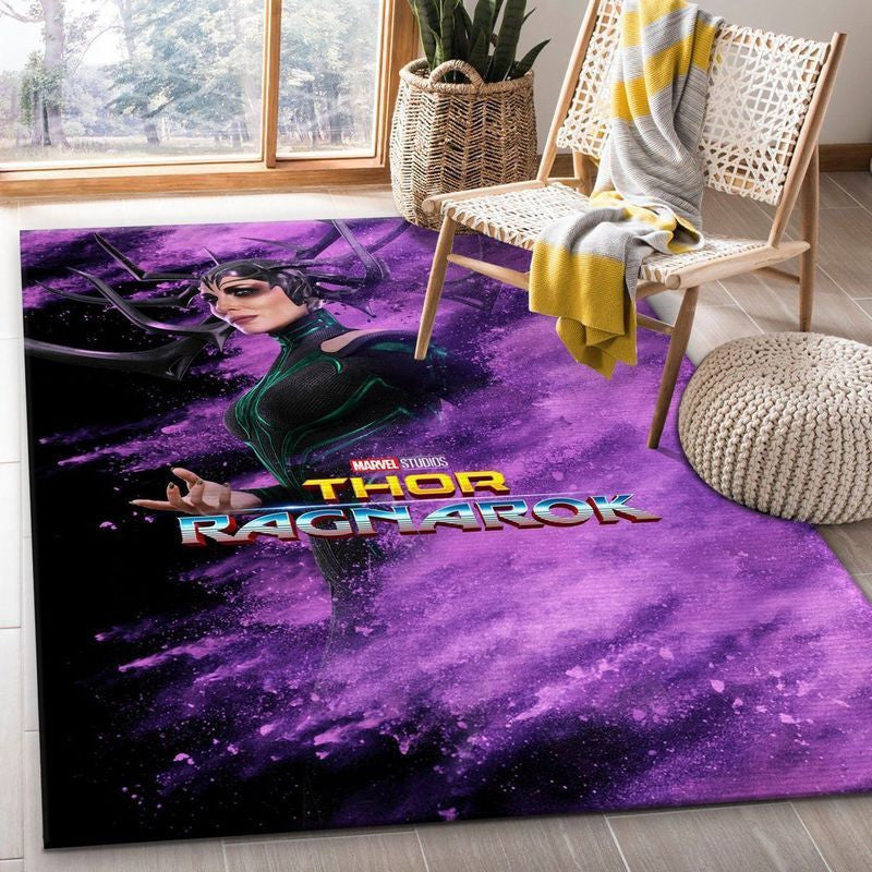 Thor Ragnarok Hela Movie Marvel Studios Teppich, Teppiche - Outdoor Teppich, Teppich Wohnzimmer, Küchenteppich, Kinderzimmer, Modern