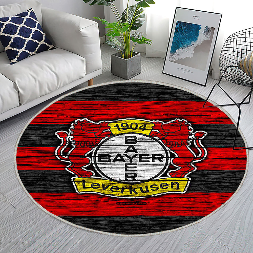 Bundesliga Bayer Leverkusen Teppich Rund, Teppiche - Deutschland Outdoor Teppich Rund, Teppich Wohnzimmer, Carpet, Rug