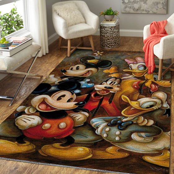 Minnie Mickey Disney teppich, teppiche - Micky outdoor teppich, teppich wohnzimmer, Küchenteppich, kinderzimmer, modern