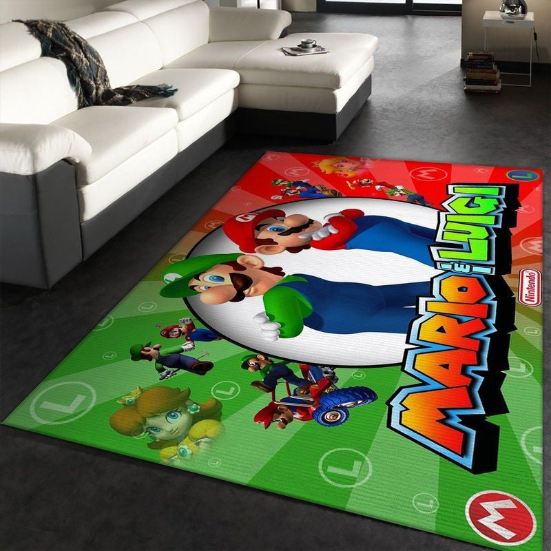 Super Mario Bros1002 Teppich, Teppiche - Outdoor Teppich, Teppich Wohnzimmer, Küchenteppich, Kinderzimmer, Modern