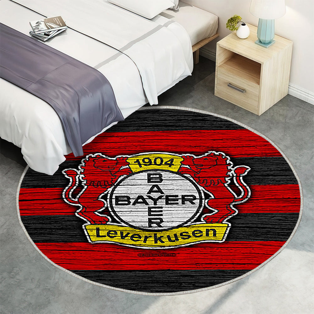 Bundesliga Bayer Leverkusen Teppich Rund, Teppiche - Deutschland Outdoor Teppich Rund, Teppich Wohnzimmer, Carpet, Rug