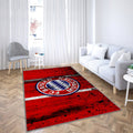 FC Bayern München Logo-Teppich, Teppiche - Bundesliga Outdoor-Teppich, Wohnzimmerteppich, Küchenteppich, Kinderzimmer, modern