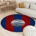 Fc Bayern München Teppich Rund, Teppiche - Deutscher Fußballverein Outdoor Teppich Rund, Metall Emblem Teppich Wohnzimmer, Carpet, Rug