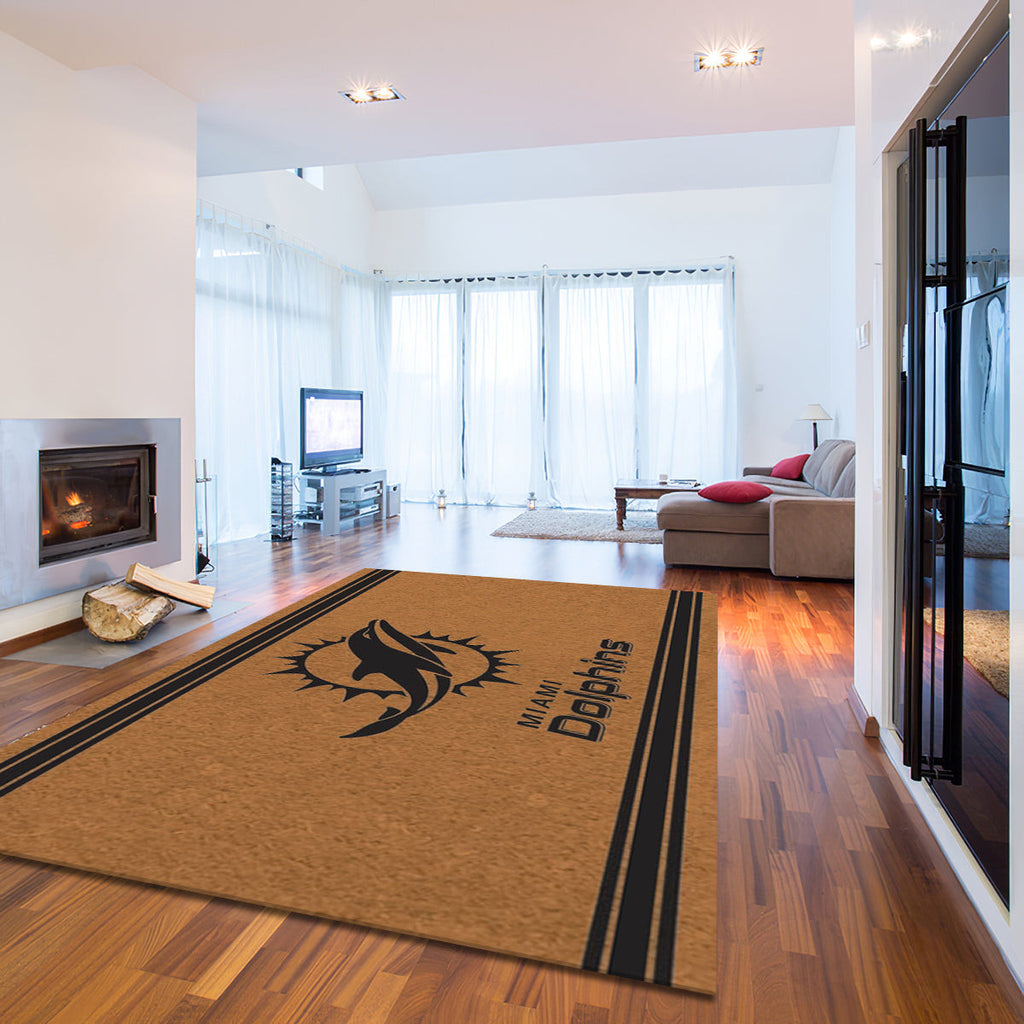 Miami Dolphins Logo Turf teppich, teppiche - delfine rasen outdoor teppich, teppich wohnzimmer , Küchenteppich, kinderzimmer, modern
