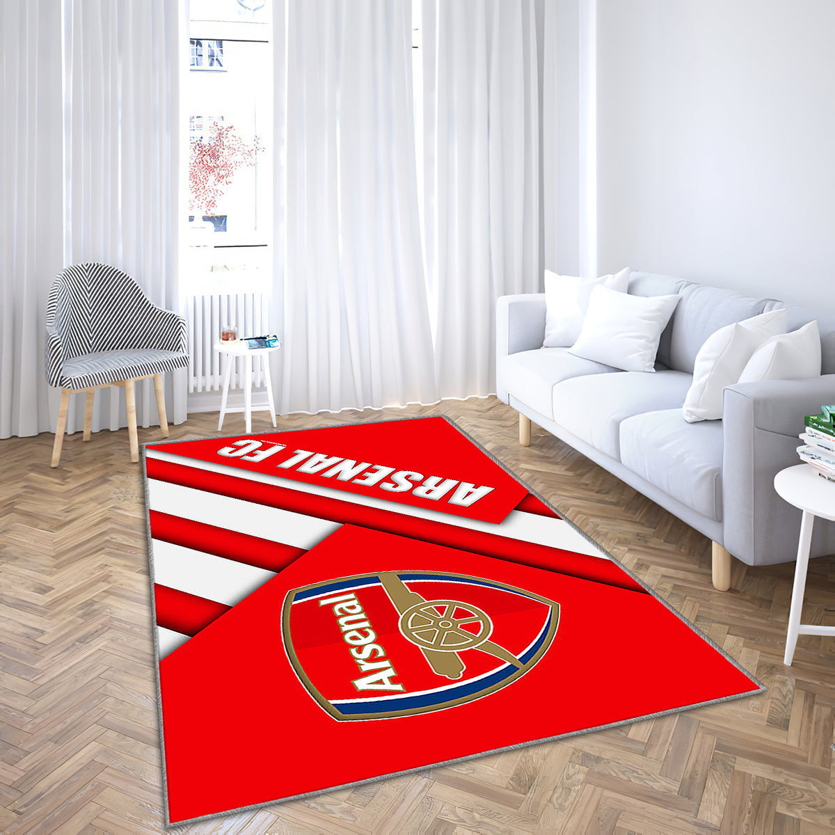 Arsenal FC Teppich, Teppiche – Logo-Materialdesign Outdoorteppich, Wohnzimmerteppich, Küchenteppich, Kinderzimmer, Modern