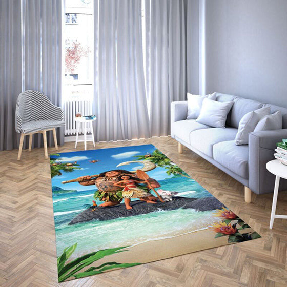 Prinzessin Moana Von Disney Lieblings Zeichentrick 9 teppich, teppiche - outdoor teppich, teppich wohnzimmer, Küchenteppich, kinderzimmer, modern