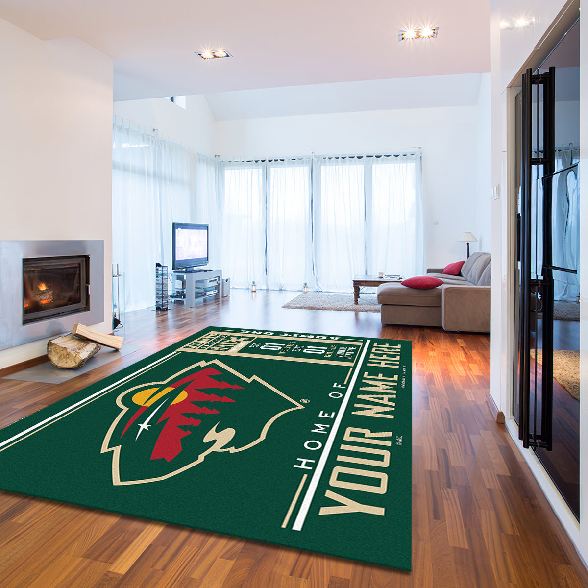 Minnesota Wild teppich, teppiche - outdoor teppich, teppich wohnzimmer , Küchenteppich, kinderzimmer, modern
