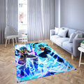 Vegito Gogeta Blue Dragon Ball Super Lieblings Karikatur 34 Teppich, Teppiche - Outdoor Teppich, Teppich Wohnzimmer, Küchenteppich, Kinderzimmer, Modern