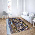 Bonn Skyline Stadtansicht Teppich, Teppiche - Sommer Outdoor Teppich, Wohnzimmerteppich, Küchenteppich, Kinderzimmer, Modern