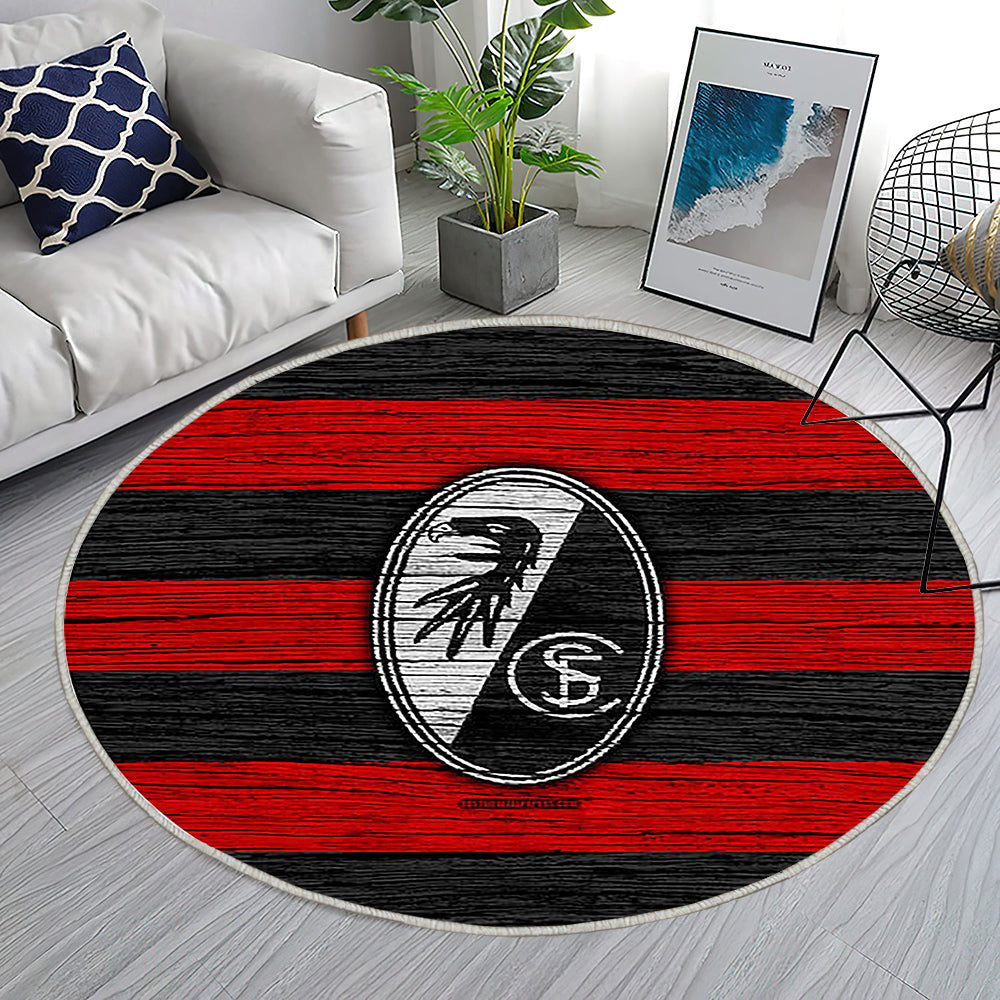Freiburger Bundesliga Teppich Rund, Teppiche - Deutschland Outdoor Teppich Rund, Teppich Wohnzimmer, Carpet, Rug