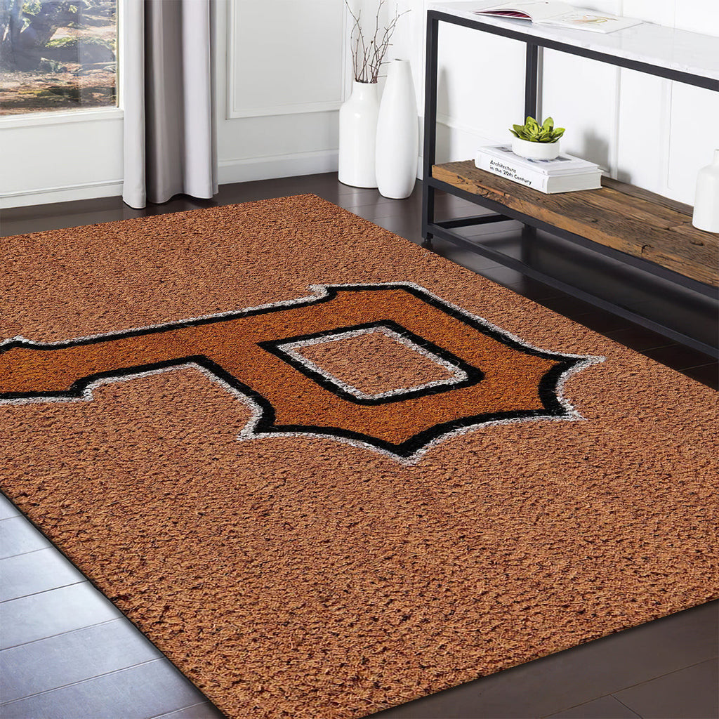 Pittsburgh Pirates Team Logo Coir teppich, teppiche - Logo aus Kokosfaser Kokosfaser outdoor teppich, teppich wohnzimmer, Küchenteppich, kinderzimmer