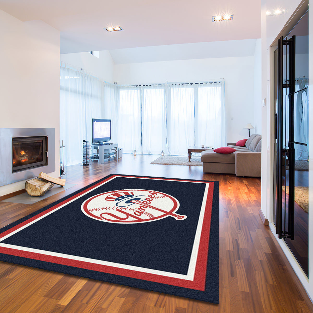 New York Yankees Imperial Spirit 1 teppich, teppiche - outdoor teppich, teppich wohnzimmer , Küchenteppich, kinderzimmer, modern