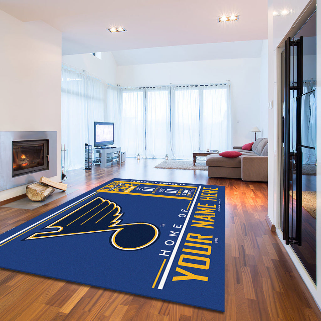 St. Louis Blues teppich, teppiche - outdoor teppich, teppich wohnzimmer , Küchenteppich, kinderzimmer, modern